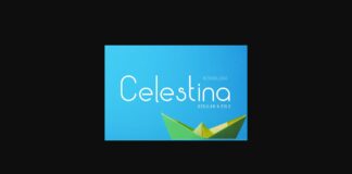 Celestina Font Poster 1
