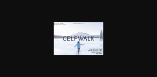 Celfwalk Font Poster 1