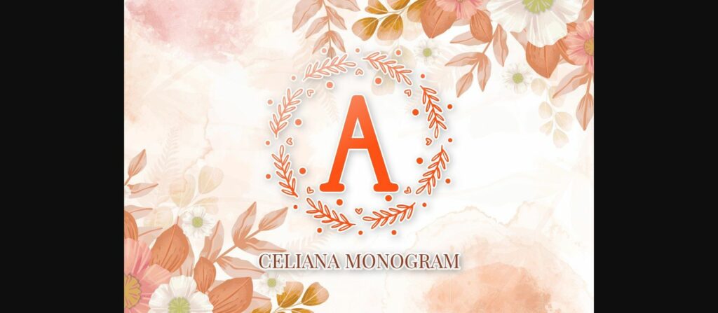 Celiana Font Poster 3