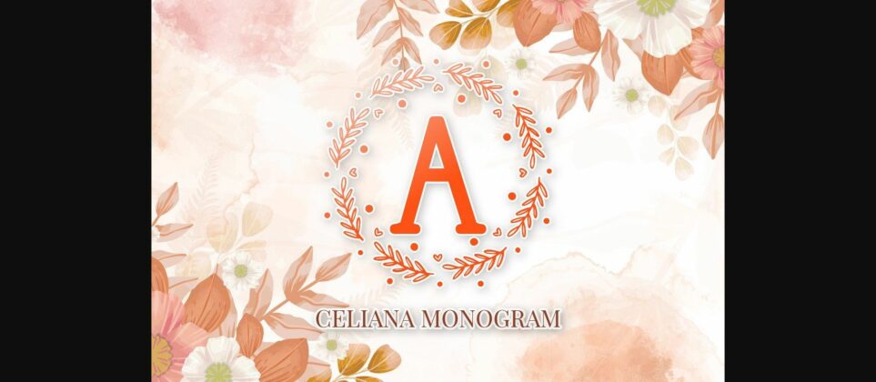 Celiana Font Poster 3
