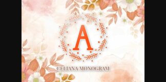 Celiana Font Poster 1