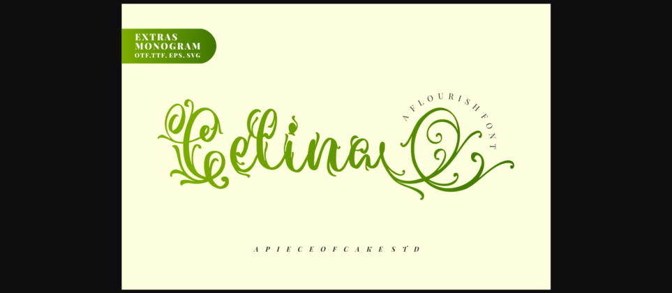 Celina Duo Font Poster 3