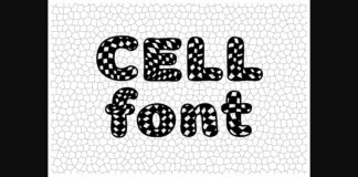 Cell Font Poster 1