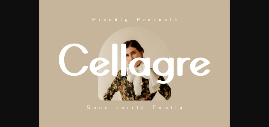 Cellagre Font Poster 3