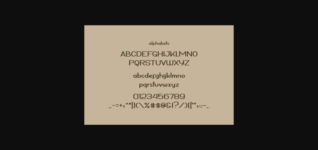 Cellagre Font Poster 4