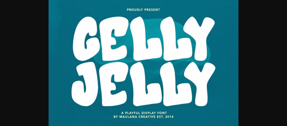 Celly Jelly Font Poster 3