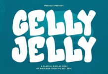 Celly Jelly Font Poster 1
