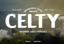 Celty Font Celty Font Poster 1