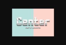 Center Font Poster 1