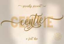 Centie Font Poster 1
