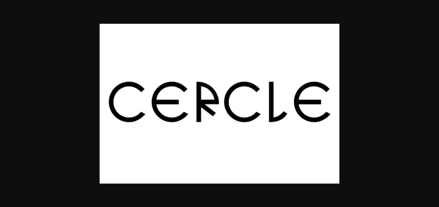 Cercle Font Poster 3