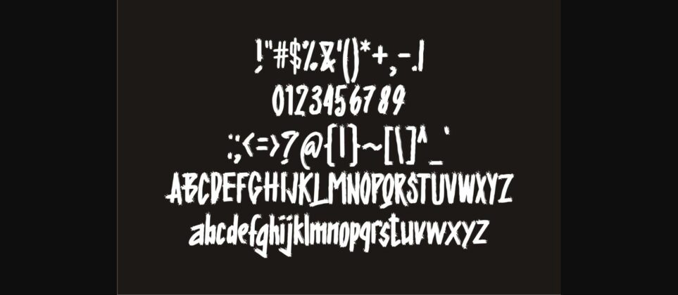 Cerobong Font Poster 6