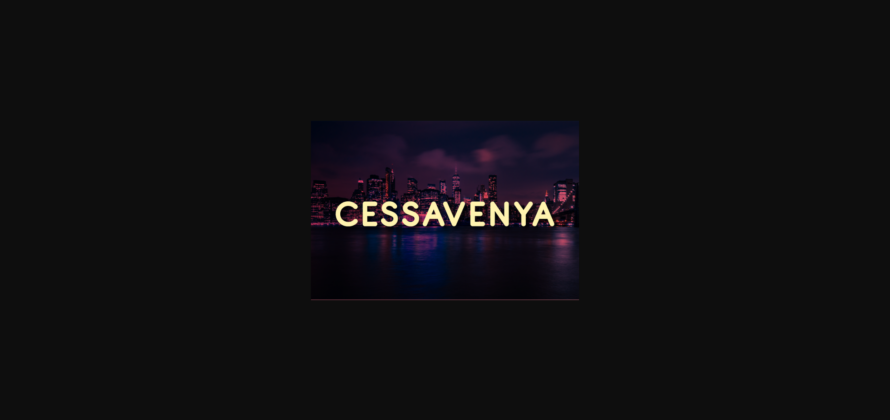 Cessavenya Font Poster 1