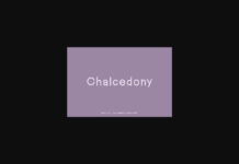 Chalcedony Font Poster 1