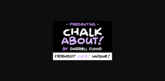 Chalkabout Font Poster 1