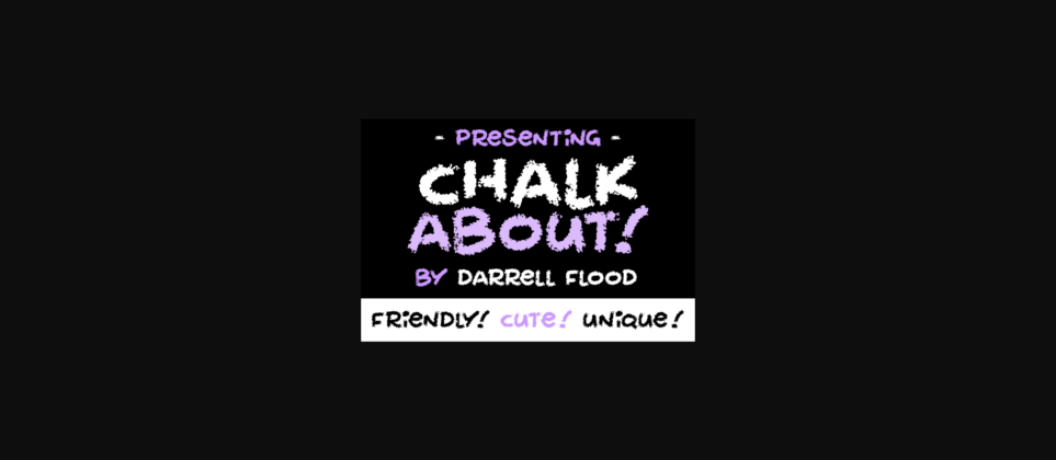 Chalkabout Font Poster 1