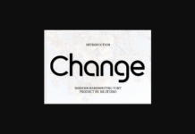 Change Font Poster 1