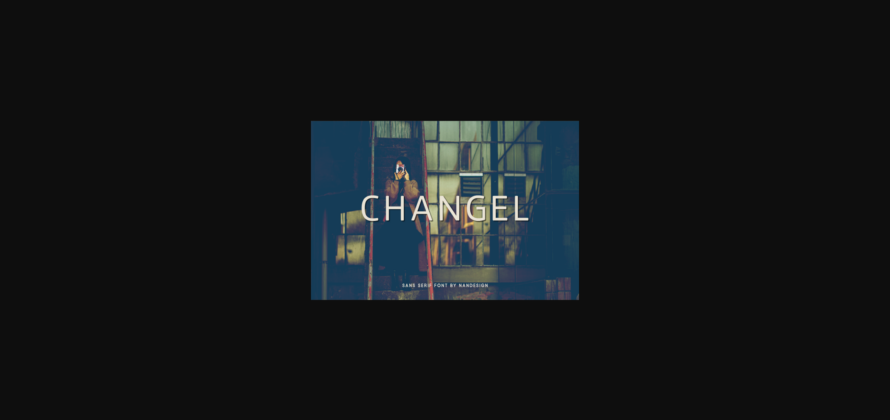 Changel Font Poster 3