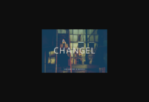 Changel Font Poster 1