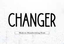 Changer Font Poster 1