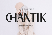 Chantik Font Poster 1