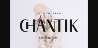 Chantik Font Poster 1