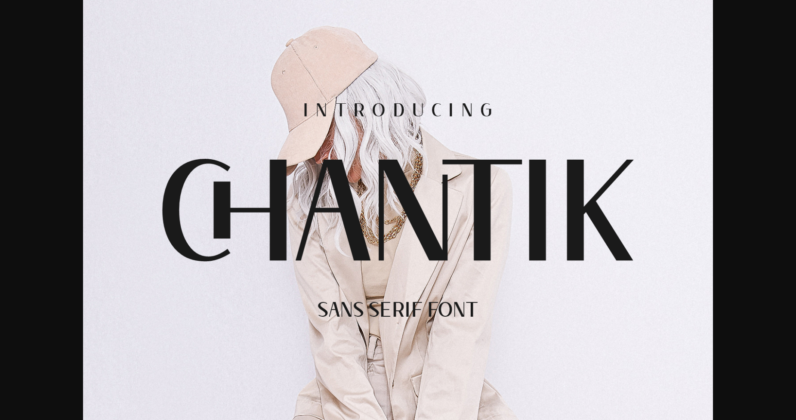 Chantik Font Poster 1