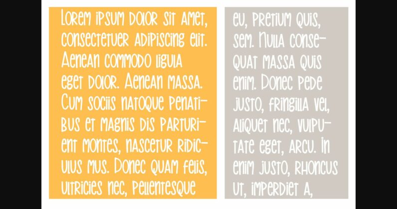 Charcuterie Font Poster 6