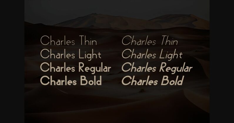 Charles Font Poster 11