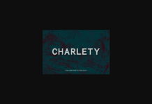 Charlety Font Poster 1