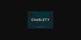 Charlety Font Poster 1