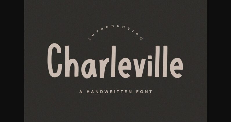 Charleville Font Poster 3