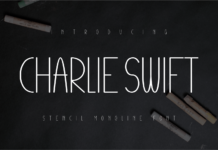 Charlie Swift Font Poster 1