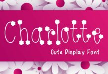 Charlotte Font Poster 1