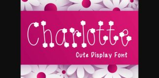 Charlotte Font Poster 1