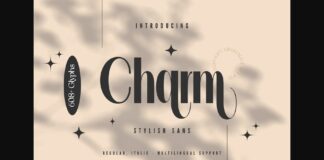 Charm Font Poster 1