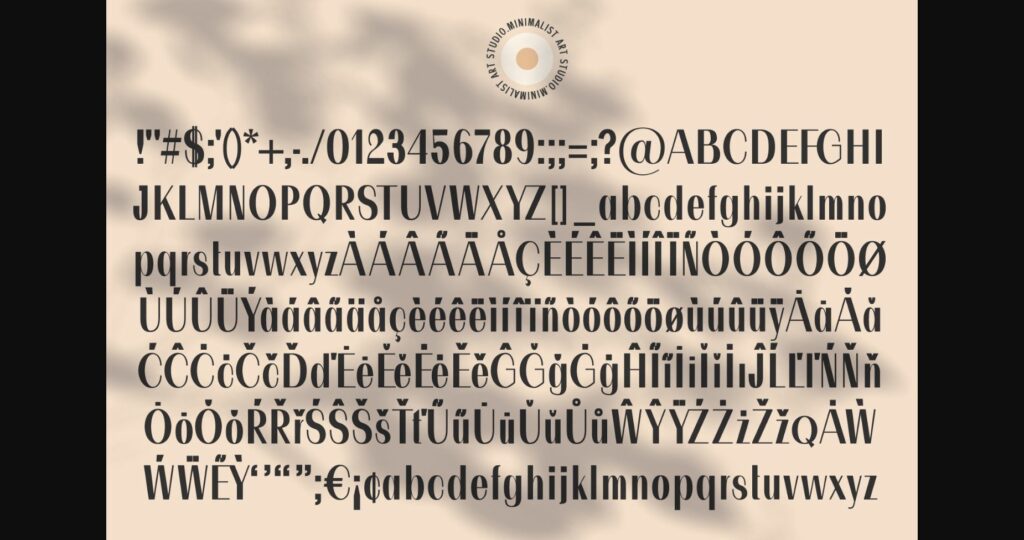 Charm Font Poster 11