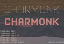 Charmonk Font Poster 1