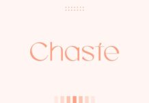 Chaste Font Poster 1