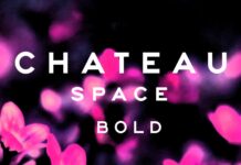 Chateau Space Font Poster 1