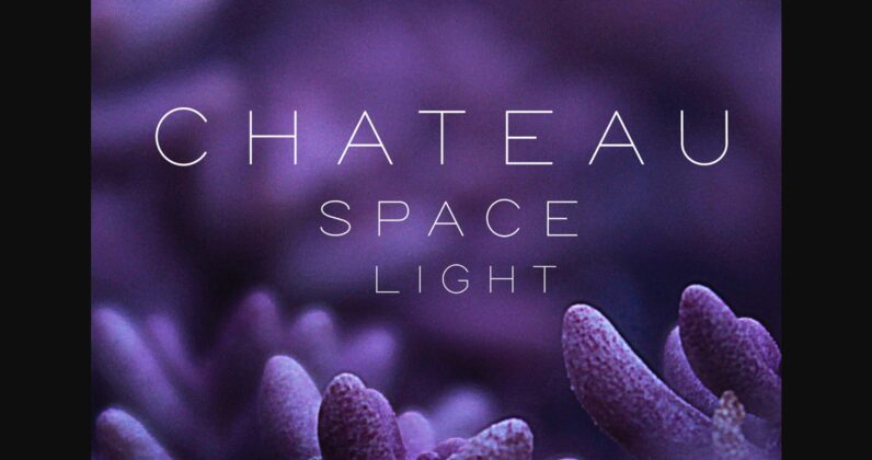 Chateau Space Light Font Poster 1