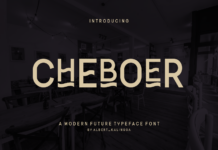 Cheboer Font Poster 1