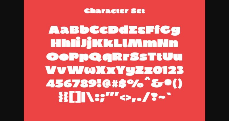 Cheeks Font Poster 8