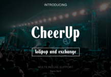 Cheerup Font Poster 1