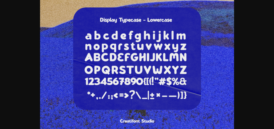 Cheerio Font Poster 4