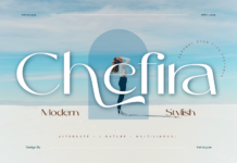 Chefira Font Poster 1