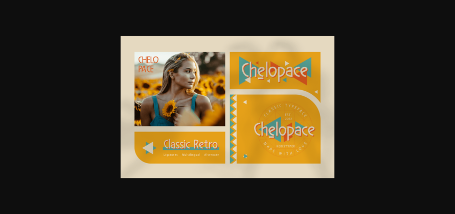 Chelopace Font Poster 11