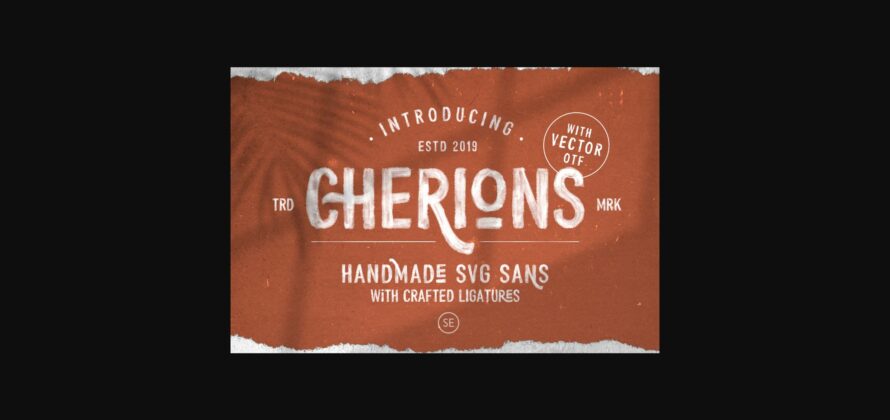 Cherions Font Poster 3