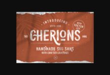 Cherions Font Poster 1