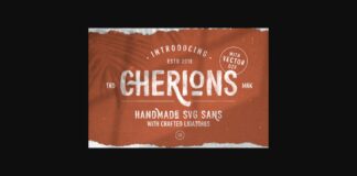 Cherions Font Poster 1